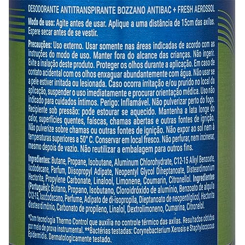 Desodorante Aerossol Fresh, Bozzano 150Ml