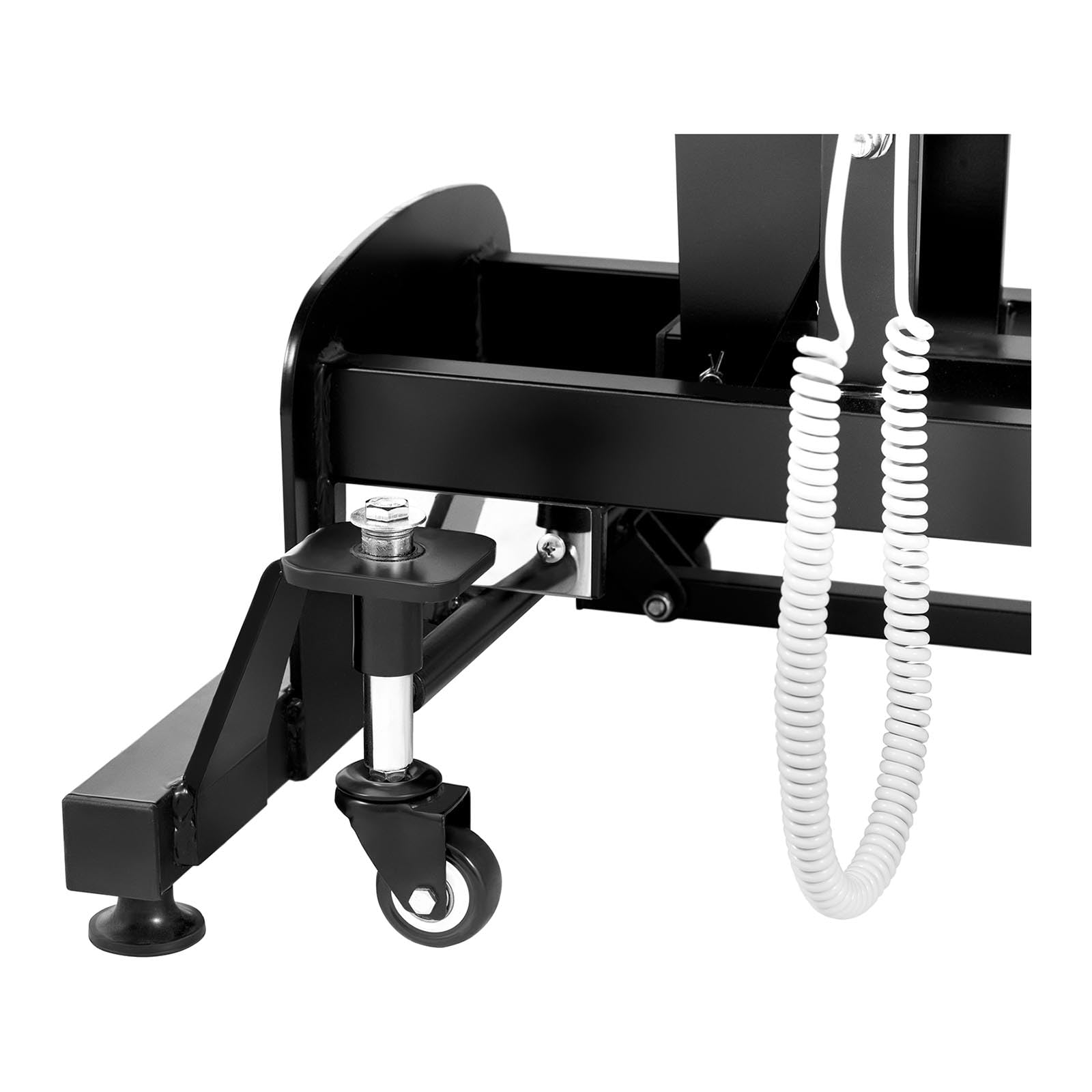 Physa Nantes Gray_PH Massageliege 3 Motoren 200 kg Schwarz/Grau Massagebank Therapieliege Behandlungsliege