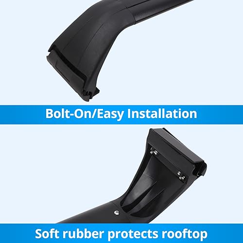 Miniatura 2 de Barra transversal de techo para Jeep Wrangler JK JL Unlimited 2 y 4 puertas, acero resistente para el cuerpo principal Wrangler 2007-2023, barras