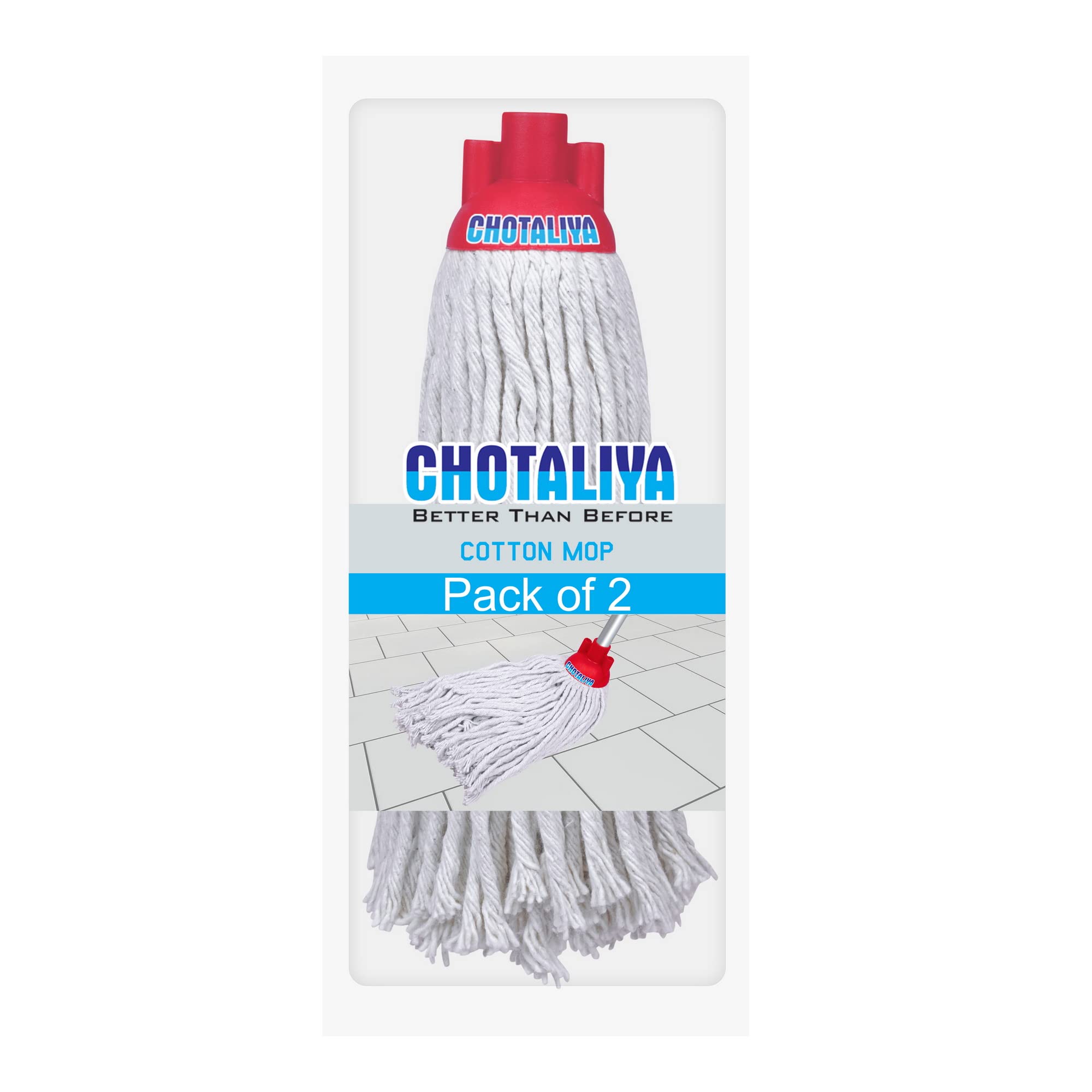 CHOTALIYA Round Mop Cotton Refill 300 GMS Mop (RED) (PACK OF 2) (B08Z67BNRR) Amazon Price History, Amazon Price Tracker