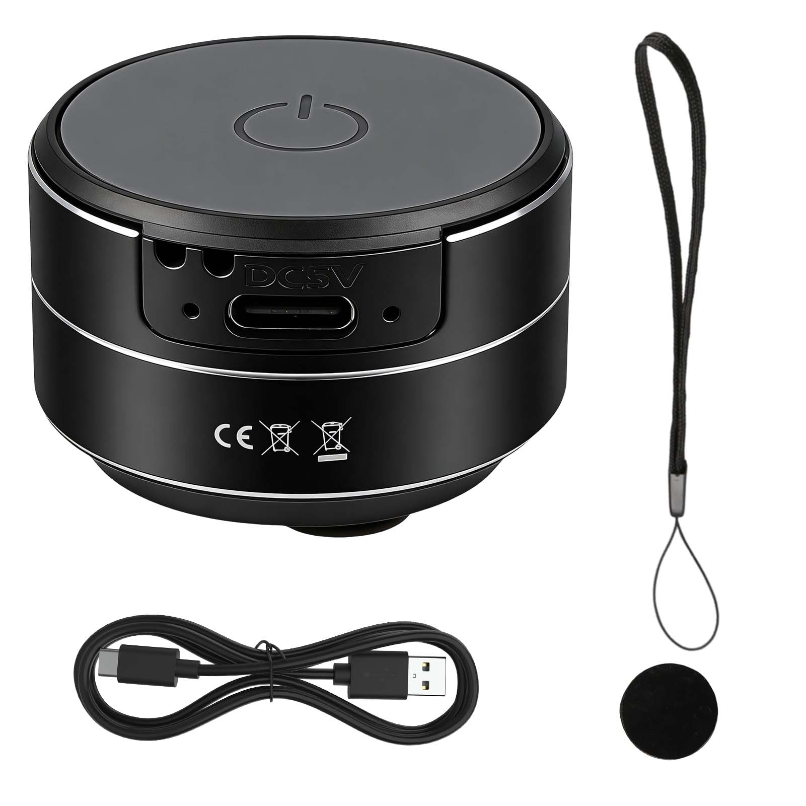 Mini Altavoz de Conducción Ósea Bluetooth, Sonido Estéreo, Chip BT 5.0, Batería de 400mAh con 6 Horas de Reproducción, Micrófono Integrado, Conexión de Altavoces Dual