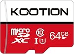 KOOTION 32 GB Micro SD Card 2-Pack Class 10 Micro SDHC Card + SD Adapter UHS-I Memory Card Ultra High Speed TF Card, C10, U1, 32 GB