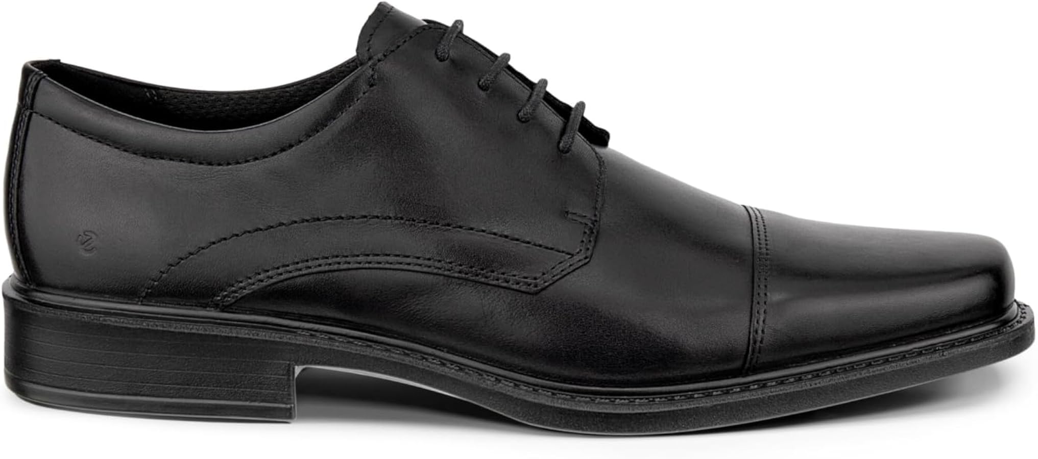Ecco Knoxville Men\'s Eu 44 Captoe Oxfords Dress Dark Gray Leather Purple Laces ECCO® Men main image 2