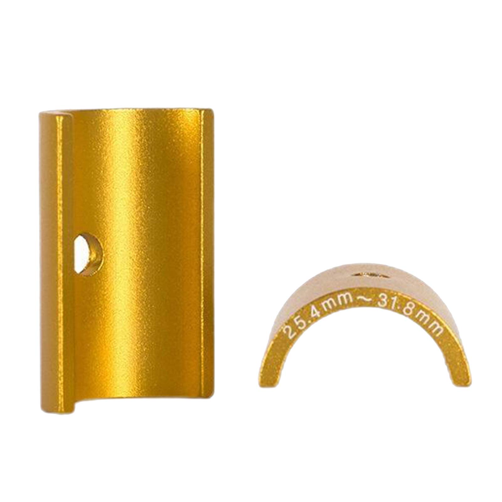 Saipe 1 Paire De Cales De Guidon De Vélo - Adaptateur Réducteur En Alliage D 'aluminium - Cales De Conversion De 25,4 à 31,8 Mm