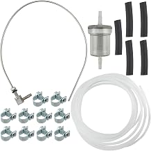Carbhub Fuel Tank Hose Clips Inline Filter Kit Fit for Webasto Eberspacher Diesel Heater below 5KW fuel tank standpipe