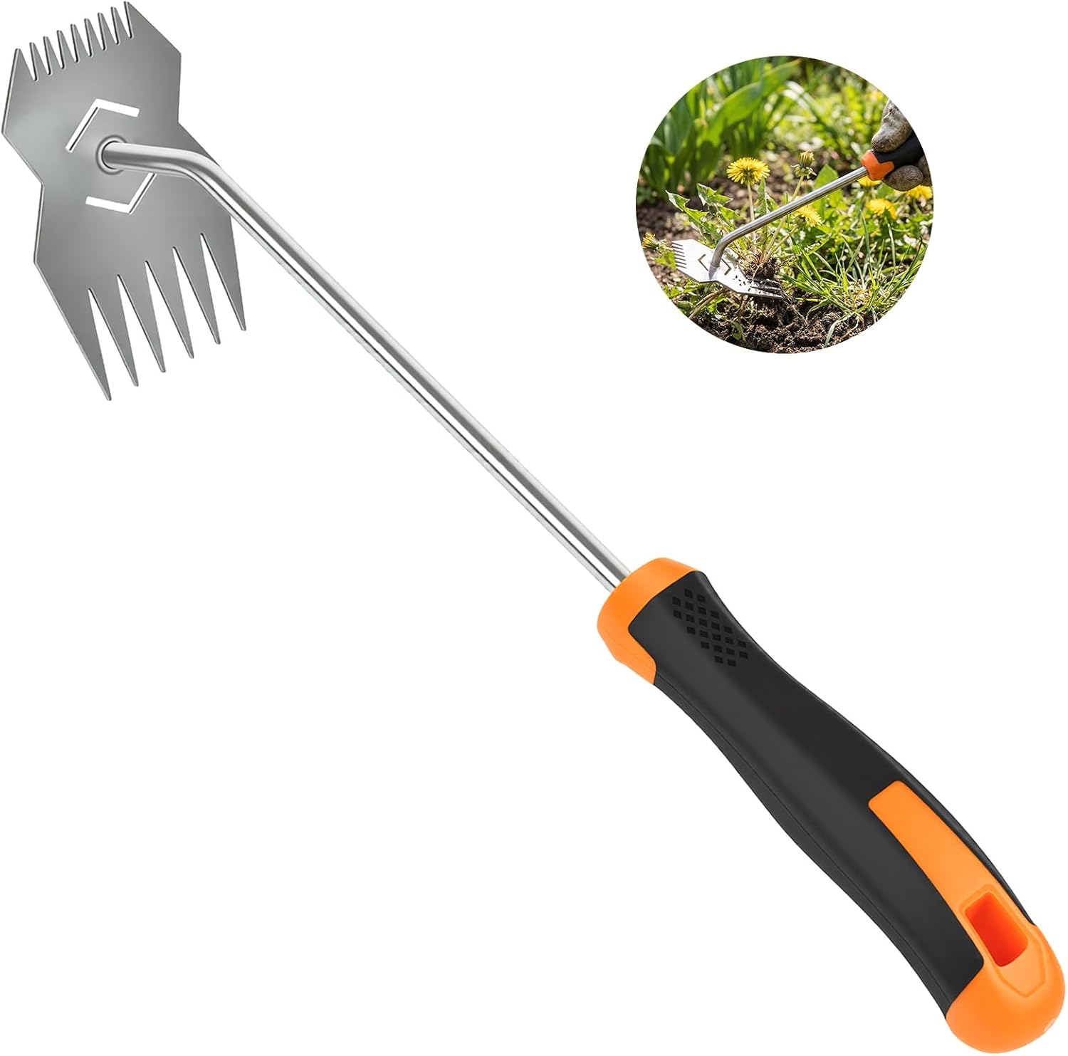 JRKJQBV Stainless Steel Garden Weeder Review: Best Portable Hand Tool for Easy Weed Removal
