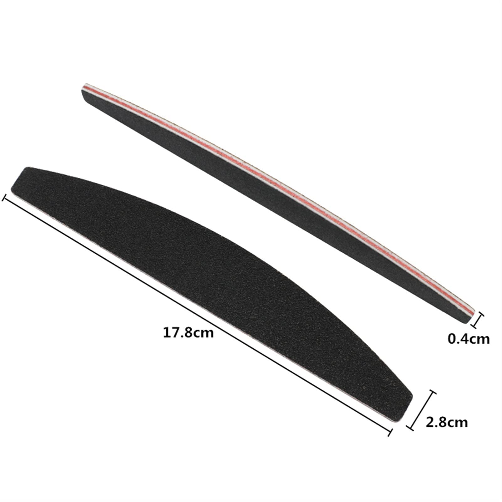 Lima per unghie, buffer per unghie, 100 Pz/lotto Mini Spugna Lima for Unghie Buffer Strumenti for Manicure e Pedicure Carta Vetrata 100/180