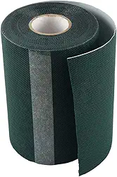 Casca de cola de grama artificial, fita de costura de grama artificial de 998 x 15 cm, fita de grama de costura sintética para conectar tapete de gramado verde, colar grama falsa ou tapetes ao ar