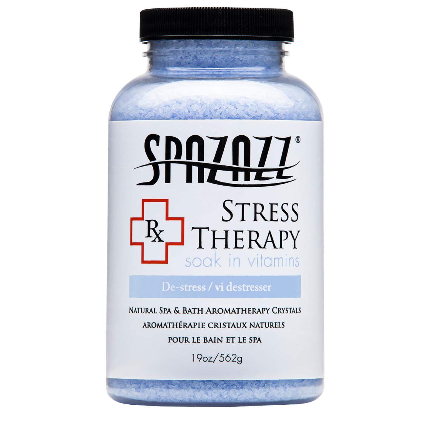 Spazazz RX Stress Therapy - De-Stress vasca idromassaggio e sali spa per il