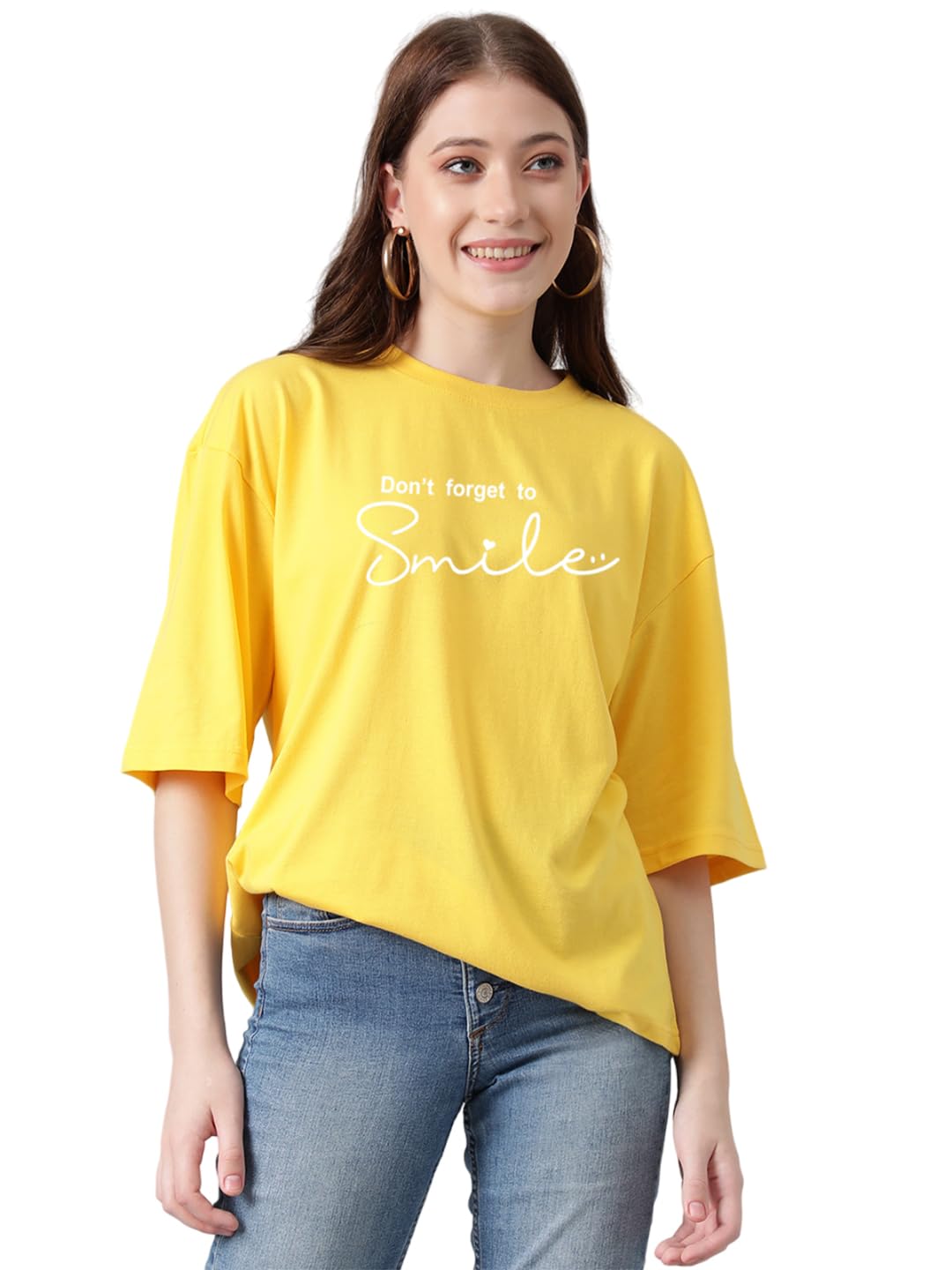 kotty Women's Cotton Modern Fit T-Shirt-picture-37