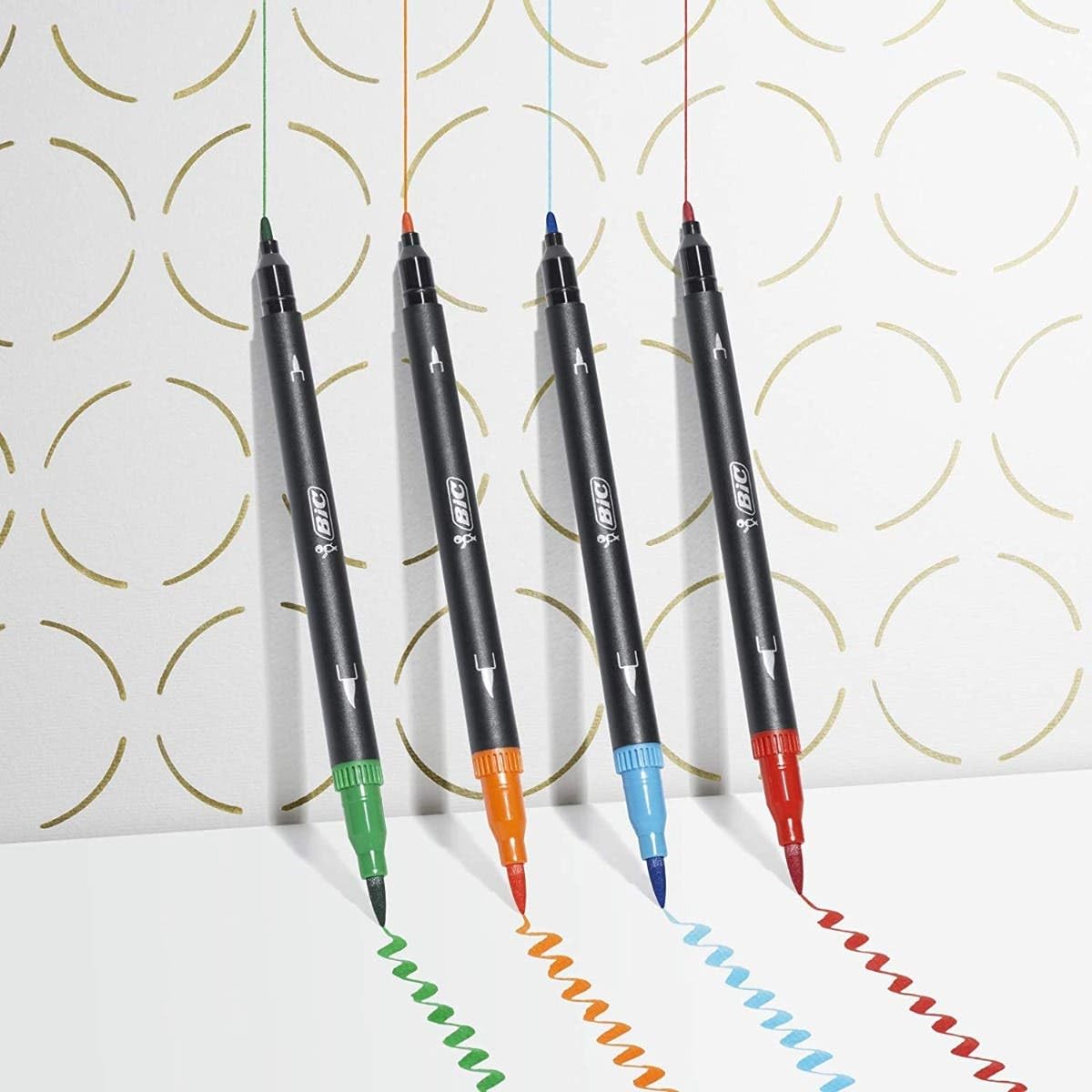 Kit de Rotuladores de Lettering BIC Intensity: Estuche Completo, 44 Rotuladores de Distintos Tipos para Potenciar tu Lado más Creativo, Un buen Regalo para los Aficionados al Lettering