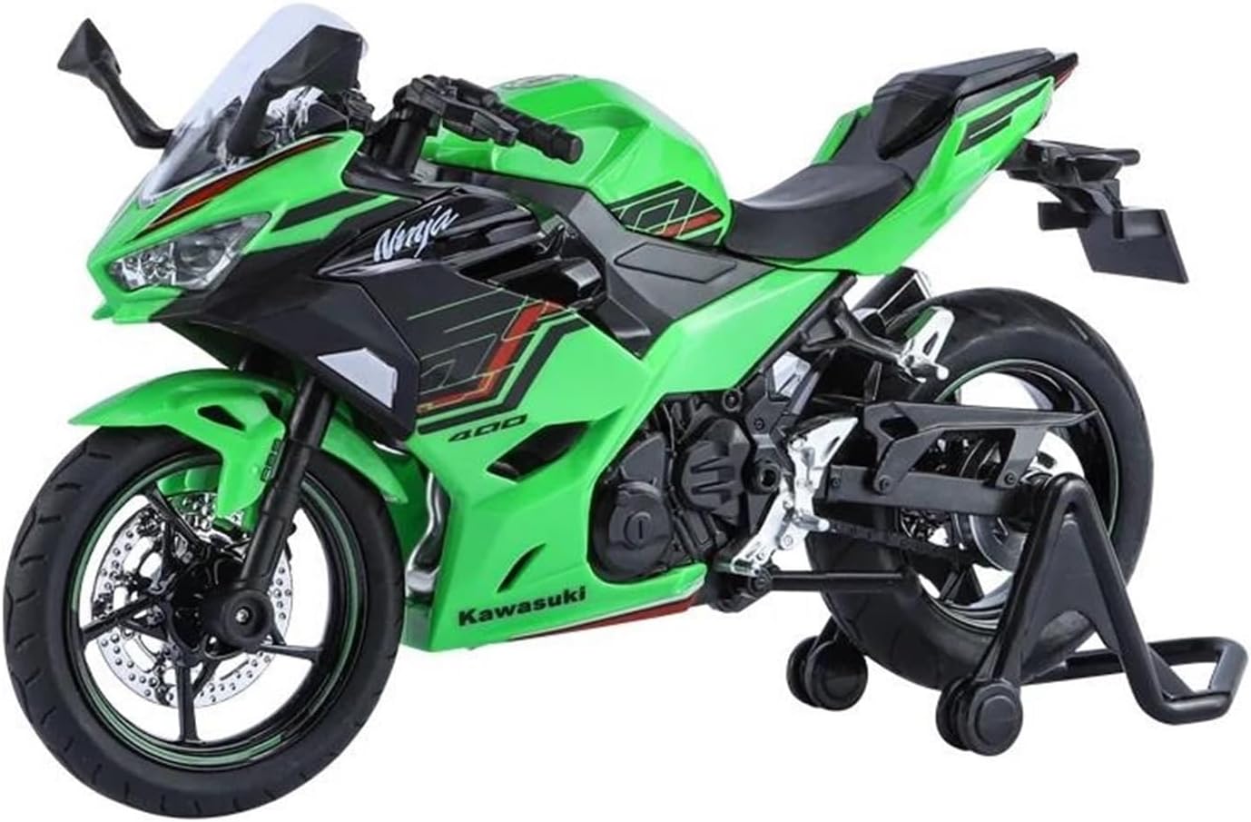 Mini Simulation Motorcycle Toys 1/12 for Kawasaki Ninja 400 Toy Motorcycle Miniature Die-Cast Metal Model Adult for Boys