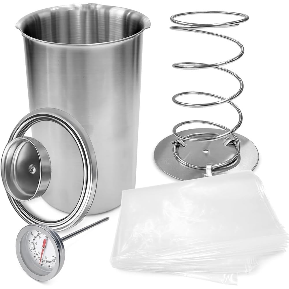 Aundhegrtt Meat Press & Lunch Meat Mold 304 Stainless Ham Maker for Healthy Homemade Cold Cuts