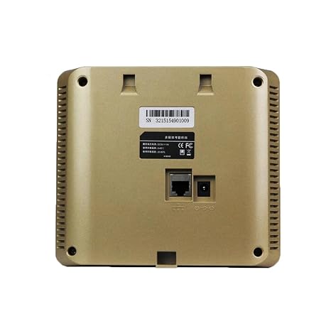 Time Clock, 100plus Biometric Fingerprint Face Recognition Time Attendance Machine System With Keyboard Clock for Employees(UF100)