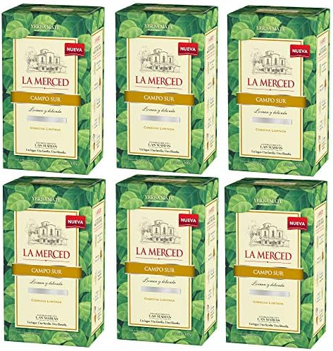 Yerba Mate La Merced Campo Sur x6