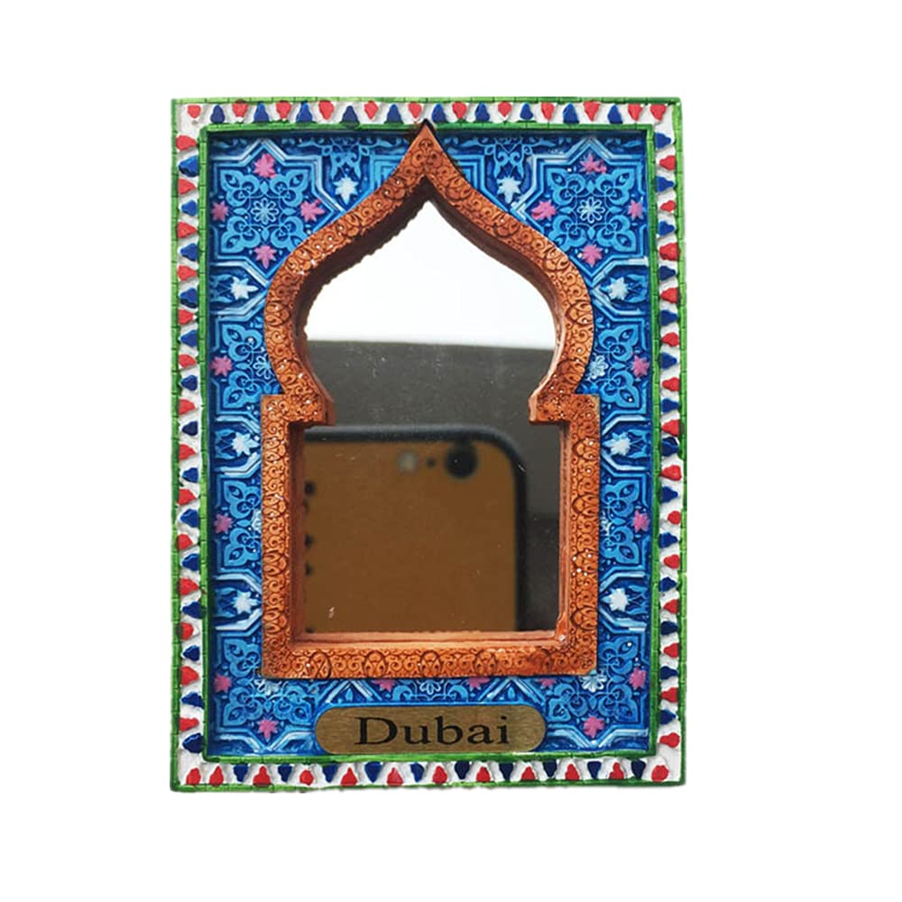 3D Dubai United Arab Emirates Fridge Magnet Souvenir Gift Craft Collection