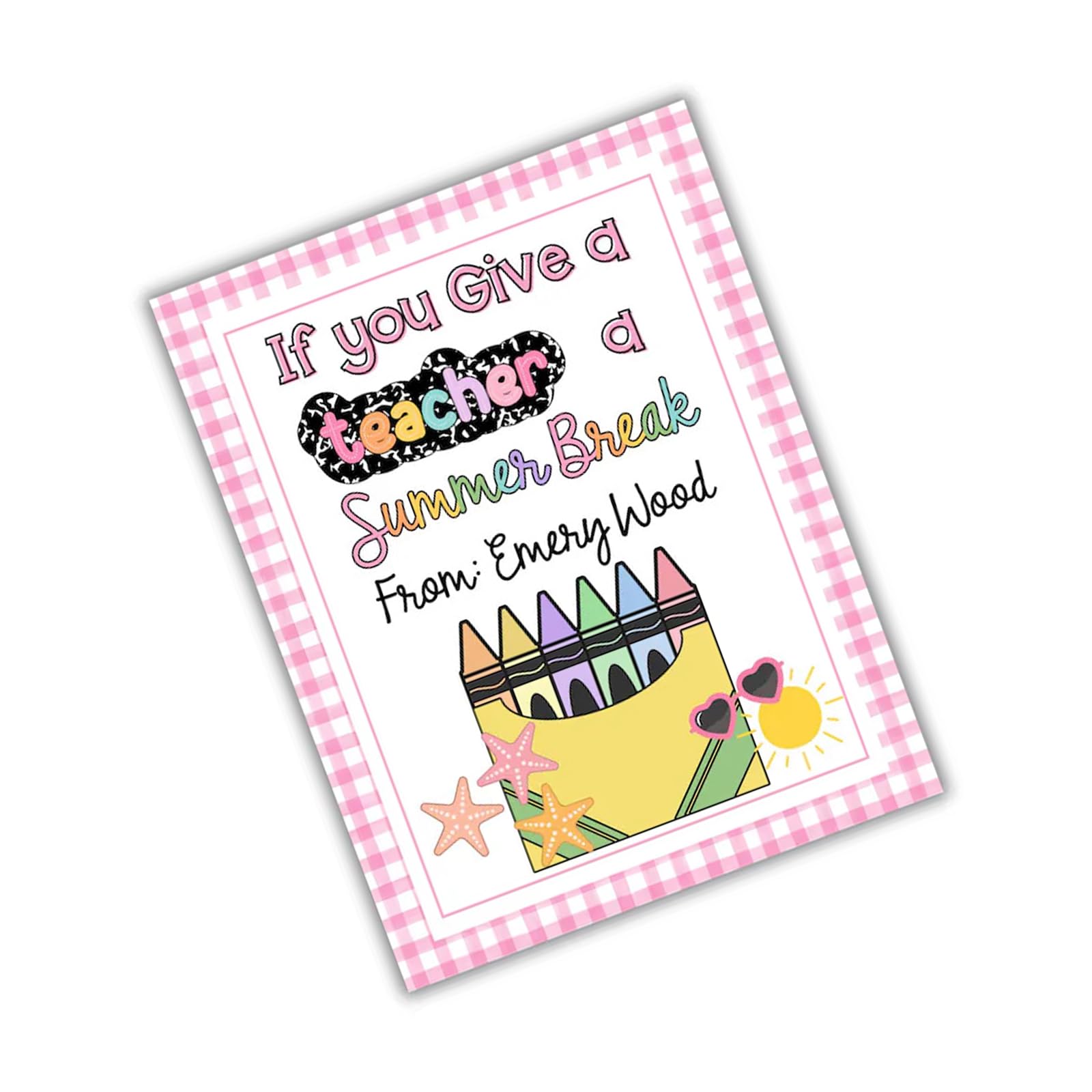 Appreciation Gifts Card Booklet Elegant Design with Thoughtful Message Thank You Album for Educators Holiday Owner for Educators