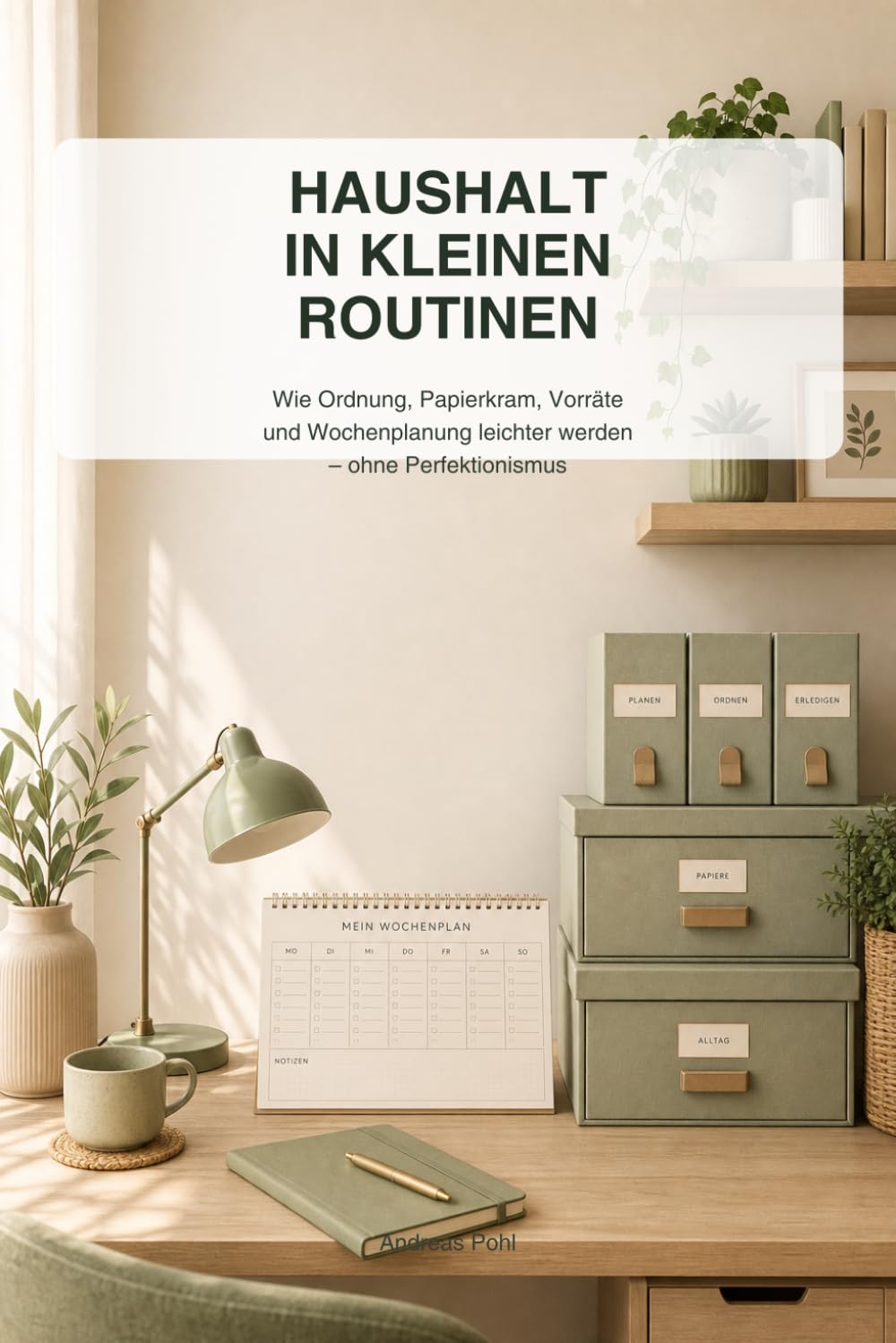 Haushalt in kleinen Routinen: Wie Ordnung, Papierkram, Vorräte und Wochenplanung leichter werden – ohne Perfektionismus
