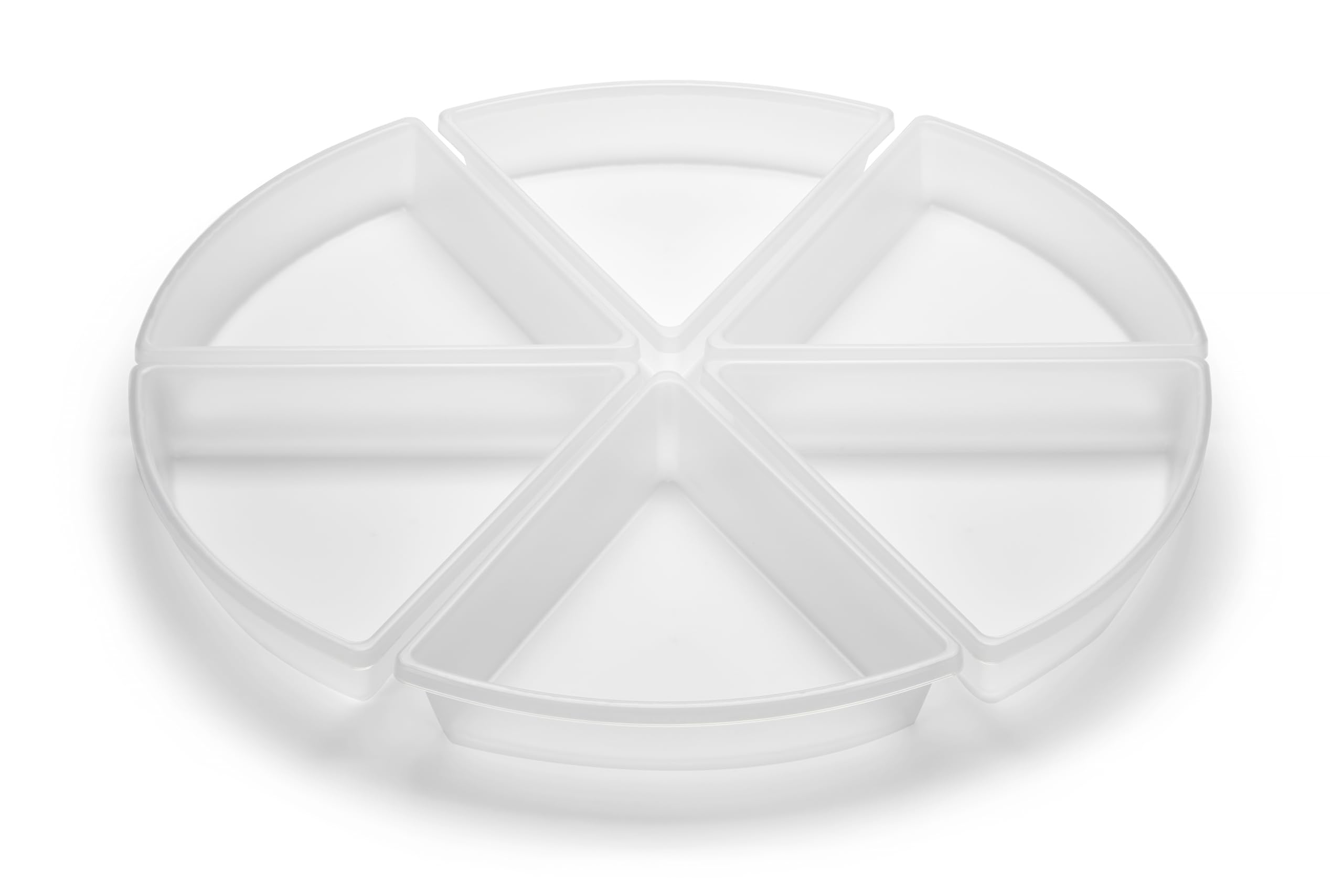 TickiT 73574 Discovery Trays desordenada pequeños-Bandejas de Juego sensoriales para niños-Inspire Play Jugar en Agua y Arena, Color Blanco, Medium (Commotion Ltd