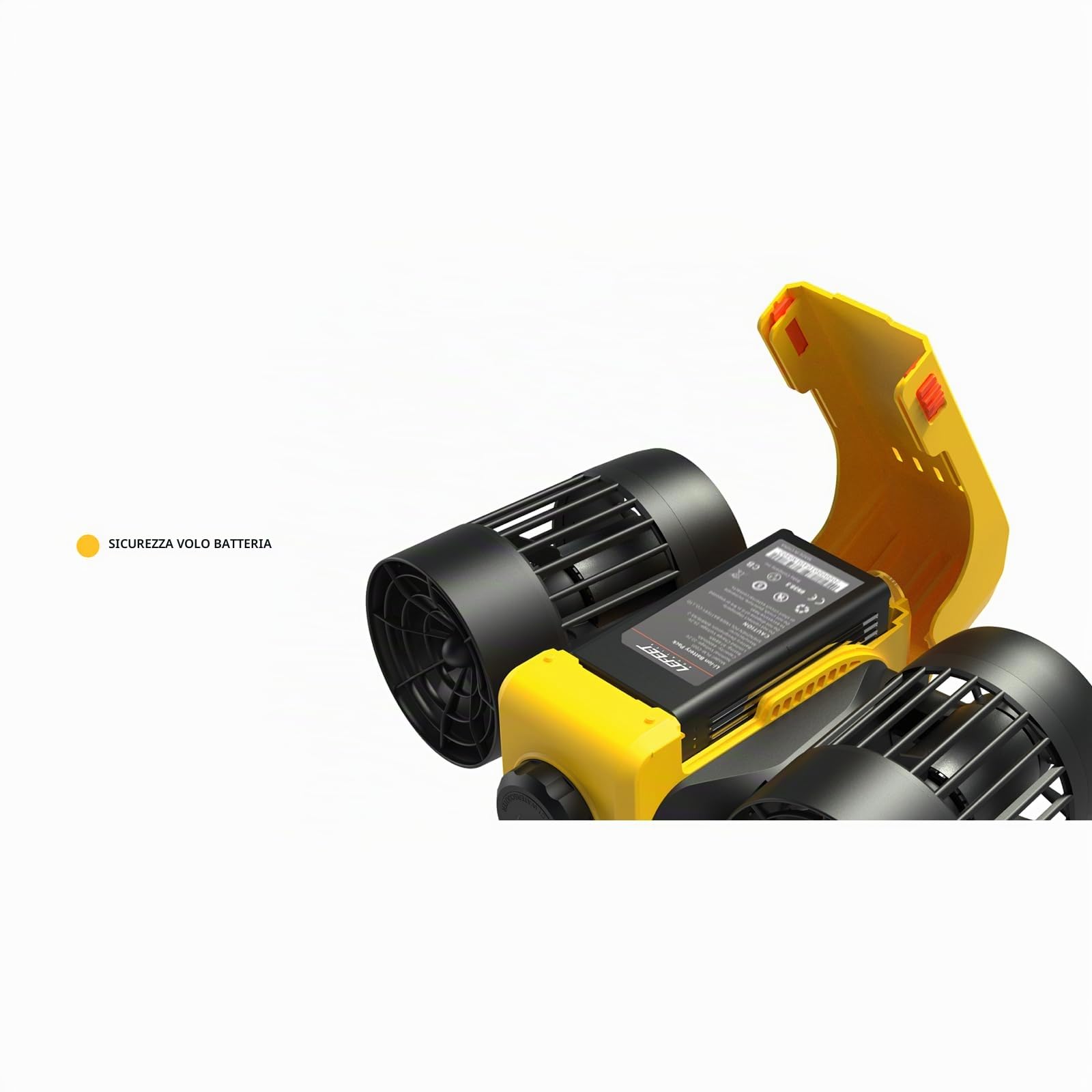 LEFEET Batteria per Scooter subacqueo C1
