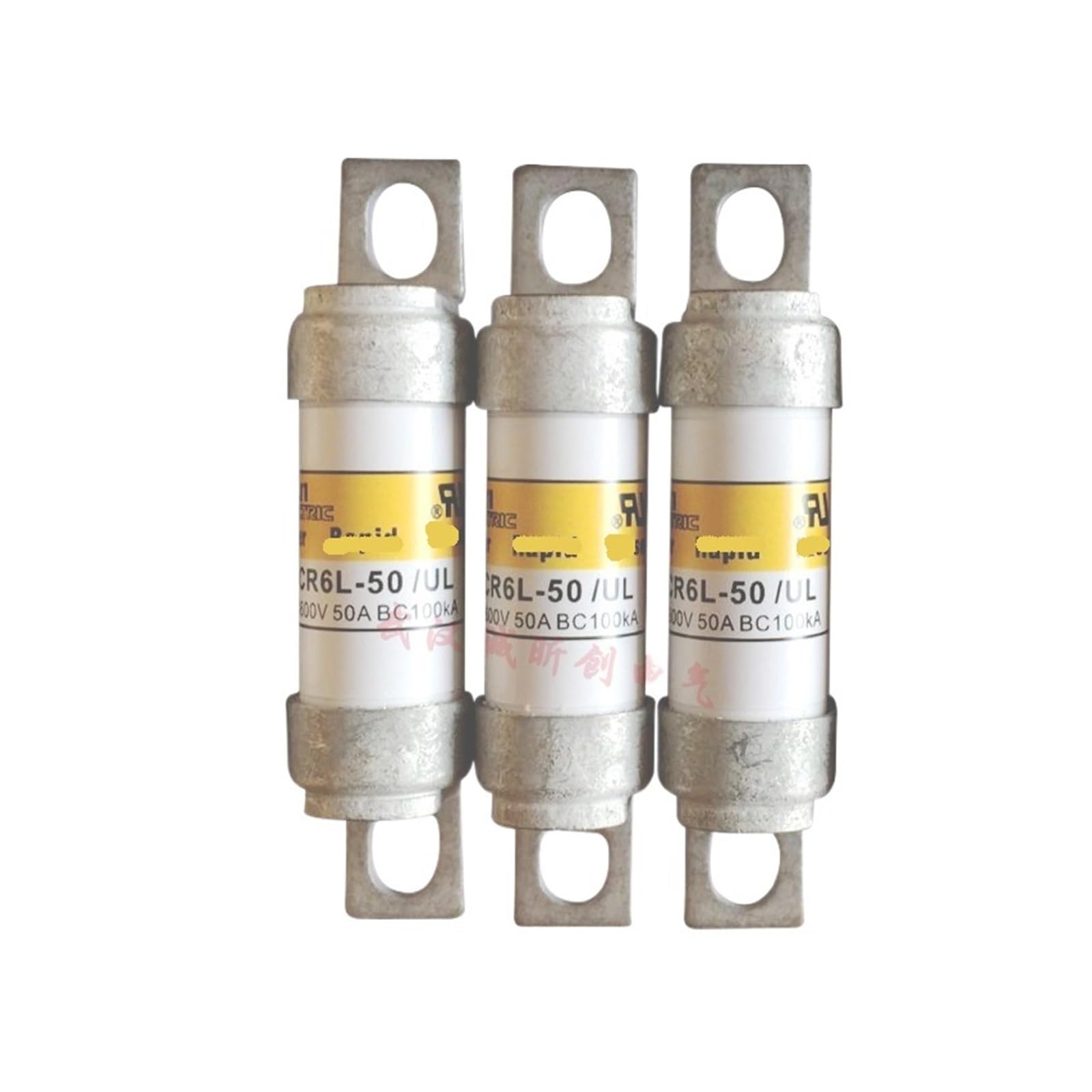 PJKTBEYI 2PCS Fuse Tube CR6L-20-30-50-75-100-150/UL 600V 20A 30A 50A(CR6L-75/UL 75A)