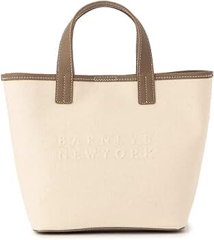 バーニーズニューヨーク トートバッグ キャンバス レザー A4 チャーム バーニーズニューヨーク トートバッグ キャンバス レザー A4