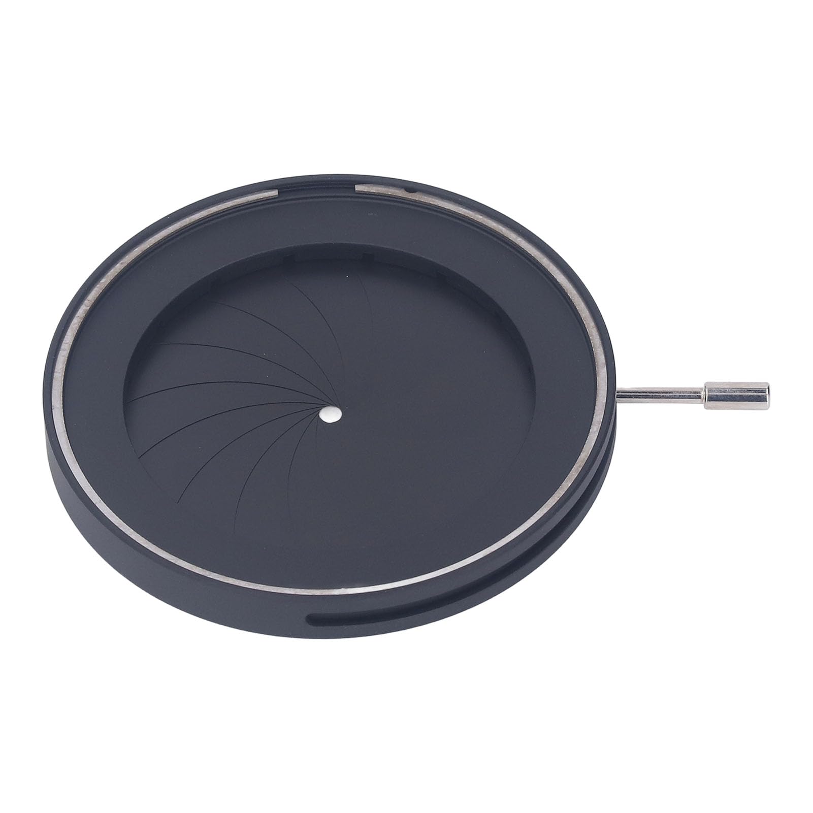 Septpenta Verstellbare Irisblende, 2–50 mm Mikroskop Iris Adapterblende, 16 Lamellen, Zubehör für Optische Blendenlinsen, Verbesserte Bildqualität für Optische Instrumente, Kameras