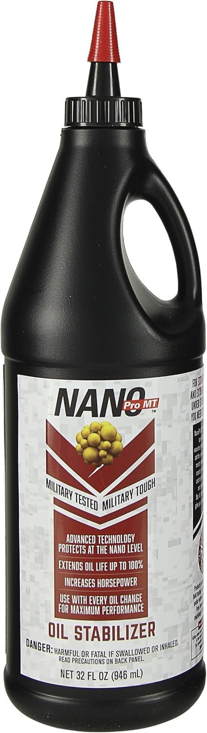 Oil Stabilizer High Mileage Engine Treatment Additive Reduces Friction