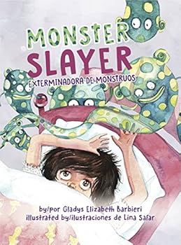 Hardcover Monster Slayer (English and Spanish Edition) Book