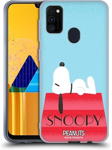 Miniatura 9 de Head Case Designs Funda de gel suave con licencia oficial de Peanuts House Snoopy Deco Dreams compatible con Samsung Galaxy S23 5G Casa,Blue