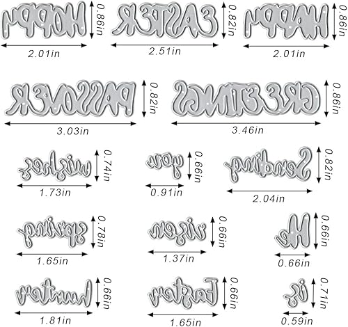 Miniatura 9 de Hying Troqueles de corte de palabras de amor para el día de San Valentín para hacer tarjetas, decoraciones de álbum de fotos, marco de corazón de