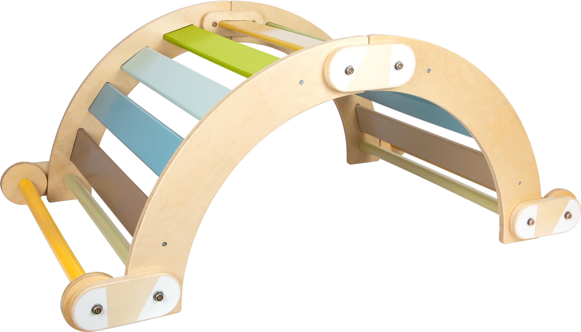 small foot Climbing Seesaw "Adventure", exercise game for children, wood, multifunctional, for ages 3+ years. No. 12239 — image 1