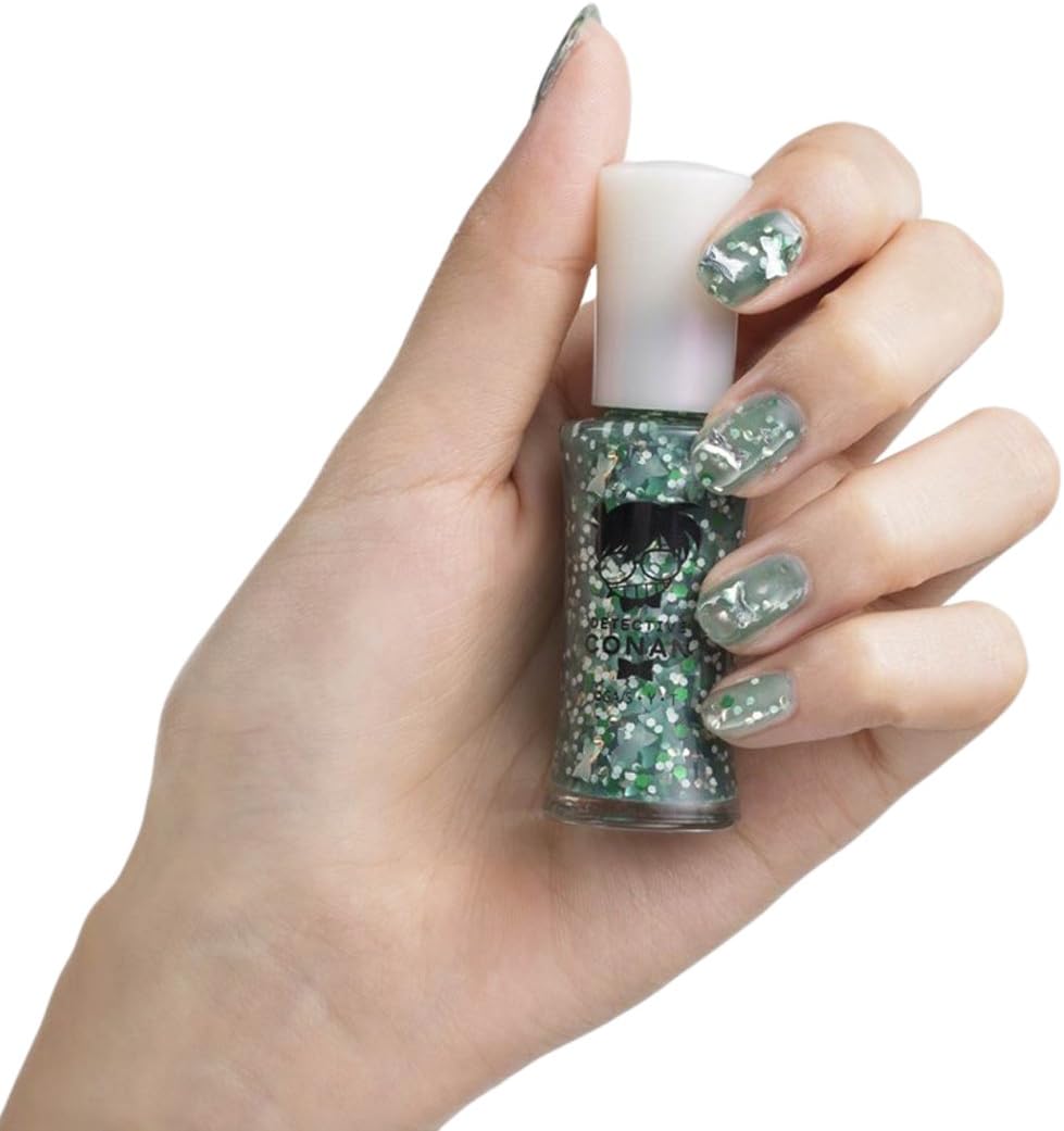 Amazon 名探偵コナン ネイルコレクション ディープグリーン アニメ 萌えグッズ 通販