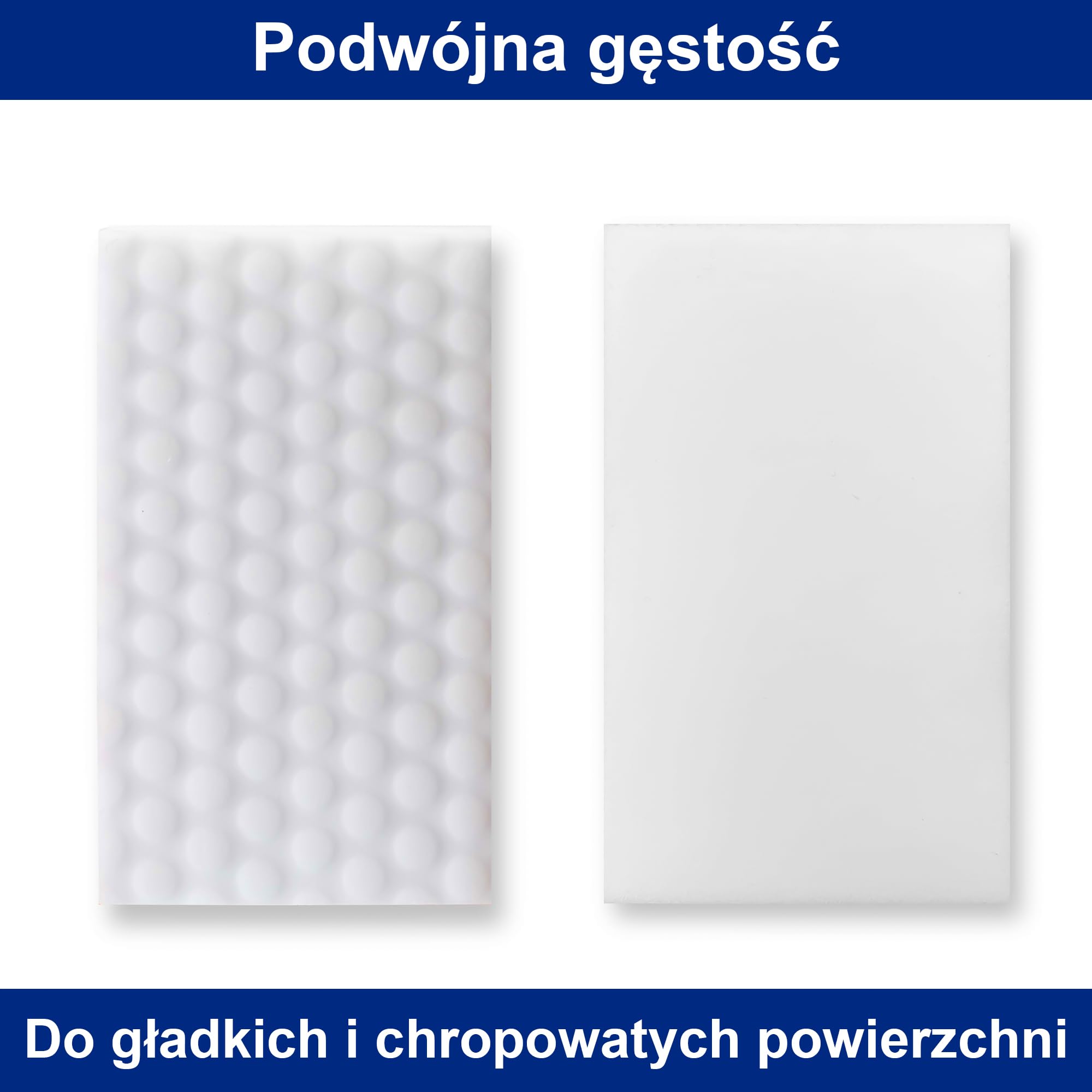 Zestaw 10 Magicznych Gąbek – Gumka do Czyszczenia Ścian, Mebli, Butów, Podłóg, Tapet i Drzwi – Gąbka Melaminowa o Podwójnej Gęstości – Magic Eraser Sponge (Biała)