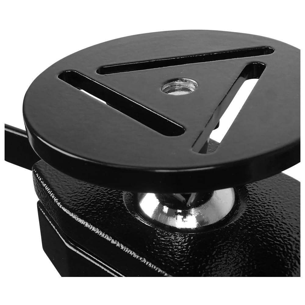 BERNSTEIN ESD Schraubstock Kugelgelenk-Kombination Spannfix Vario Zum Anklemmen + Kabel | Schraubstock Drehbar 360° | Neigungswinkel +/- 45° | Platinenhalterung justierbar von 25 mm bis 270 mm