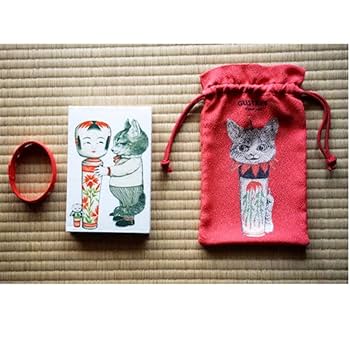 Amazon.co.jp: ヒグチユウコ 御朱印帳 完売品 こけし 猫 人気