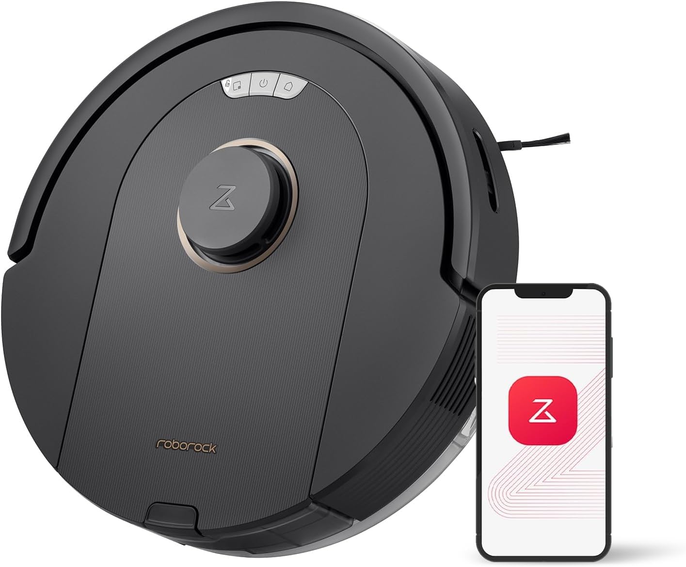 Roborock 　Q5 Pro+ Robô combo aspirador de pó e passa pano Roborock Q5 Pro, sucção de