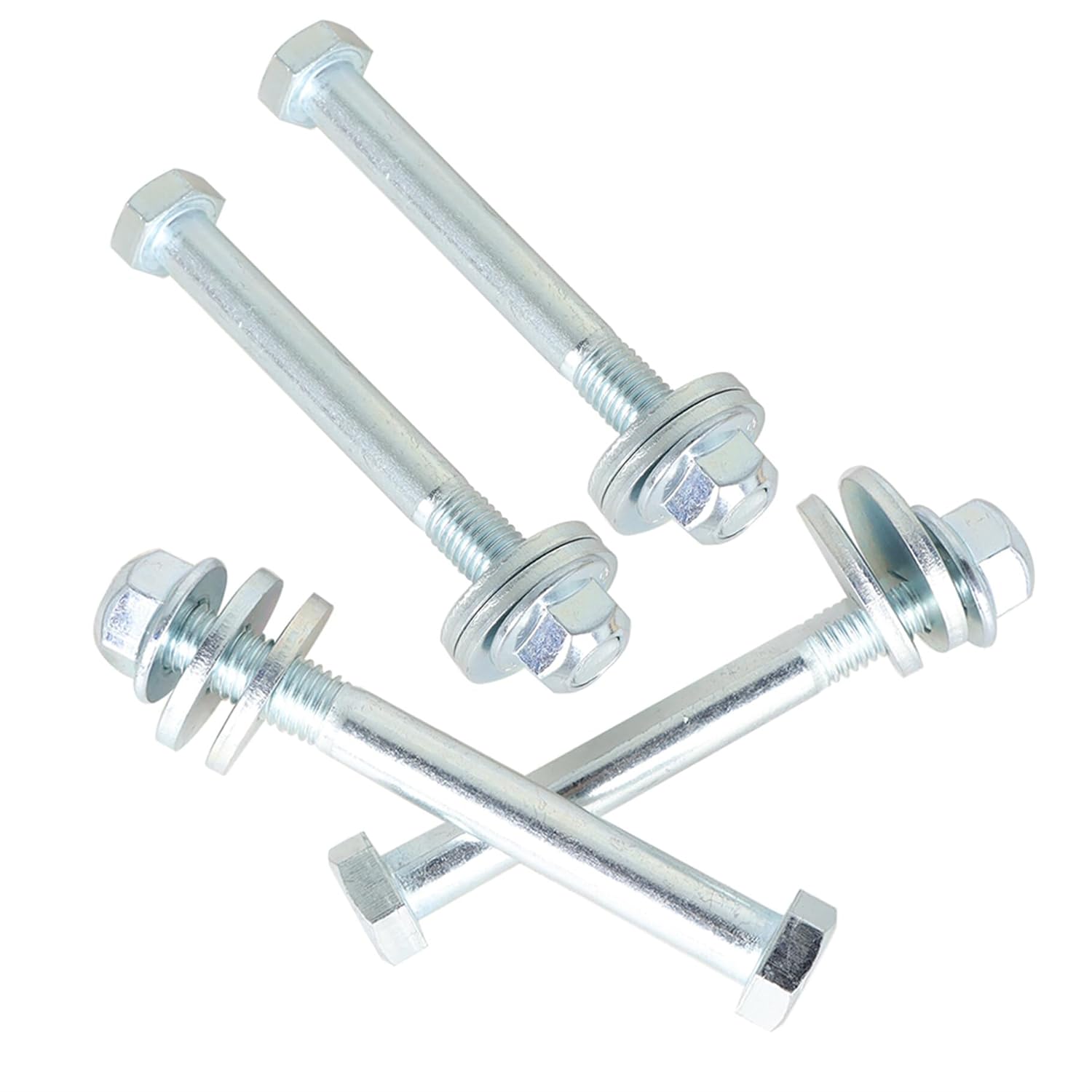 Front Driver and Passenger Side LH RH Camber Cam Bolt Kit Replacement for 2004-2019 QX56/QX80/Armada/Frontier/Pathfinder/Equator/Titan/Xterra K80276