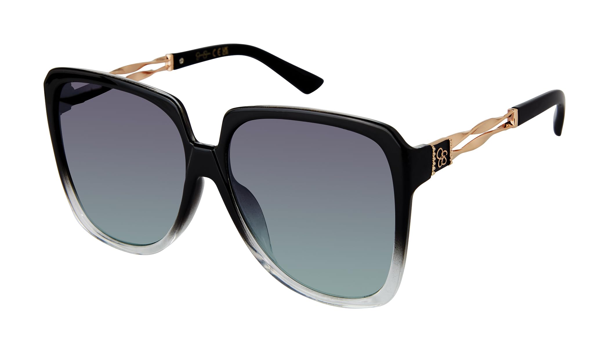 Jessica Simpson Gafas de sol ovaladas vintage atemporales y elegantes para mujer J5393