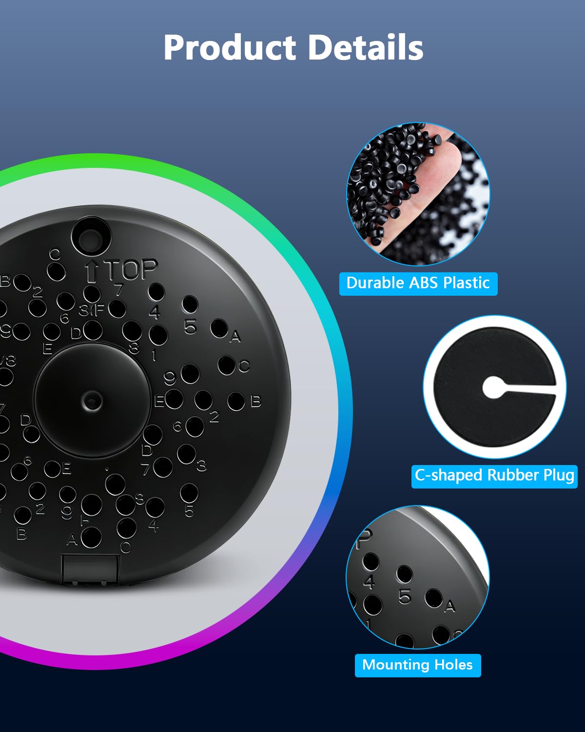 Boîte de jonction pour caméra de sécurité en plastique étanche pour caméra de sécurité Arlo - Boîtier de jonction pour panneau solaire Arlo
