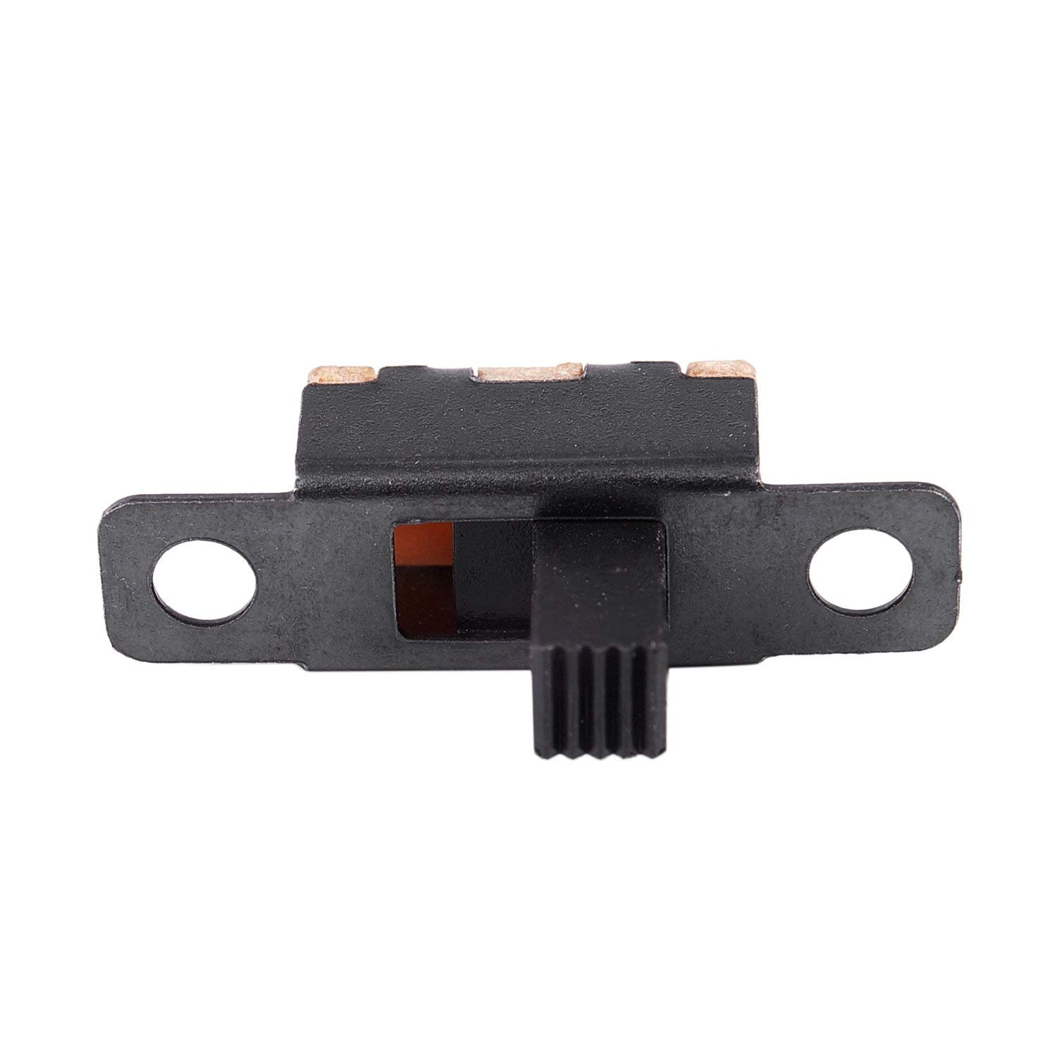 30 Pezzi Interruttori A Scorrimento Mini SPDT 3 Pin - Modello SS-12F1G3 ON/ON - DC 50V 1A - Pannello A Scorrimento Per Progetti Elettronici E Hobby - Interruttori Miniature Per Luci E Audio