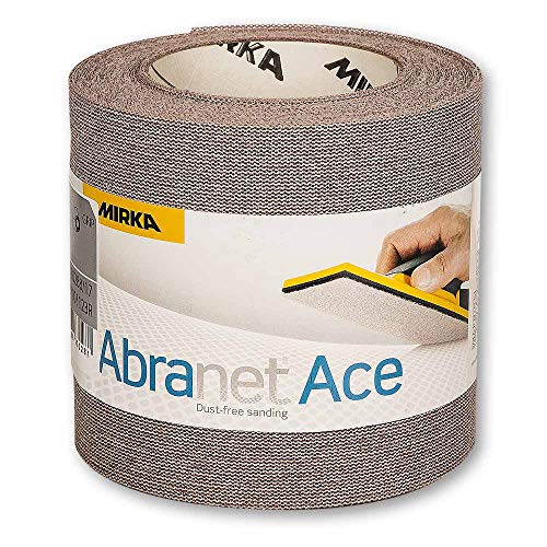 Mirka Abranet rouleau P180 pour éliminer la poussière de ponçage sur enduit