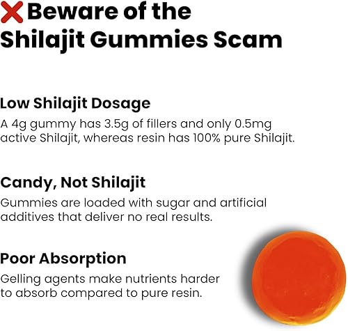 Miniatura 4 de Better Alt Palitos de shilajit puro del Himalaya con miel orgánica, azafrán Shilajit fácil de consumir 30 barras para impulso de energía y apoyo