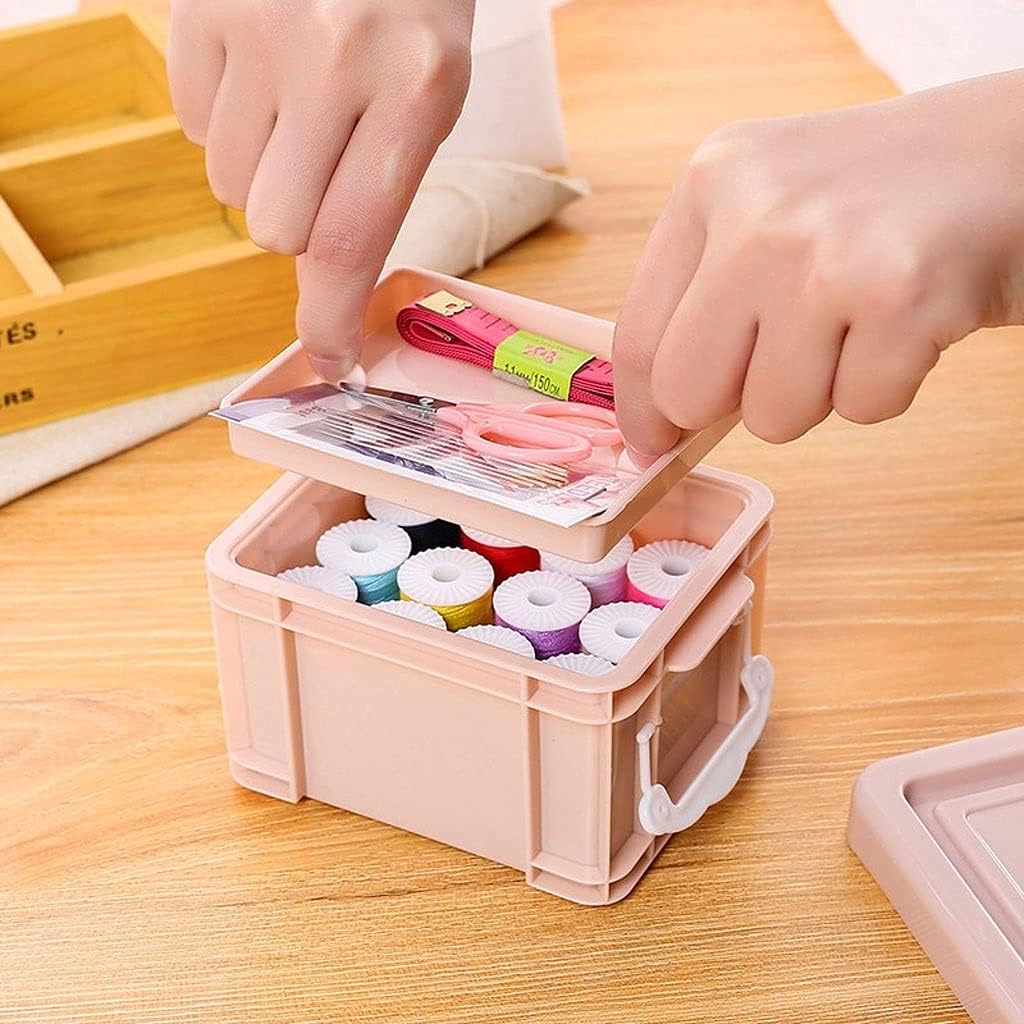 Needle Box Set Home Hand Holding Portable Small Needle Wire Package Plastic Needle Wire Storage Box