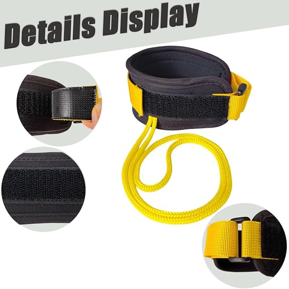 1Pair Fin Savers,Swim Fin Tethers,Swim Fin Leashes,Ankle Cuff