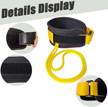 1Pair Fin Savers,Swim Fin Tethers,Swim Fin Leashes,Ankle Cuff