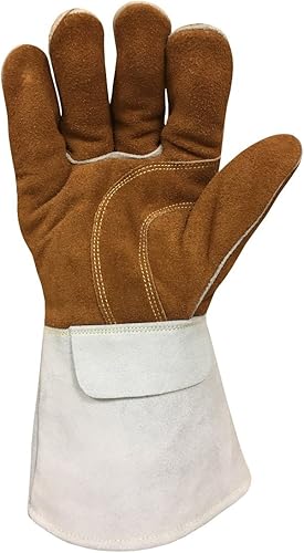 Vista 13 de Ironclad Guantes de cuero de soldadura Negro
