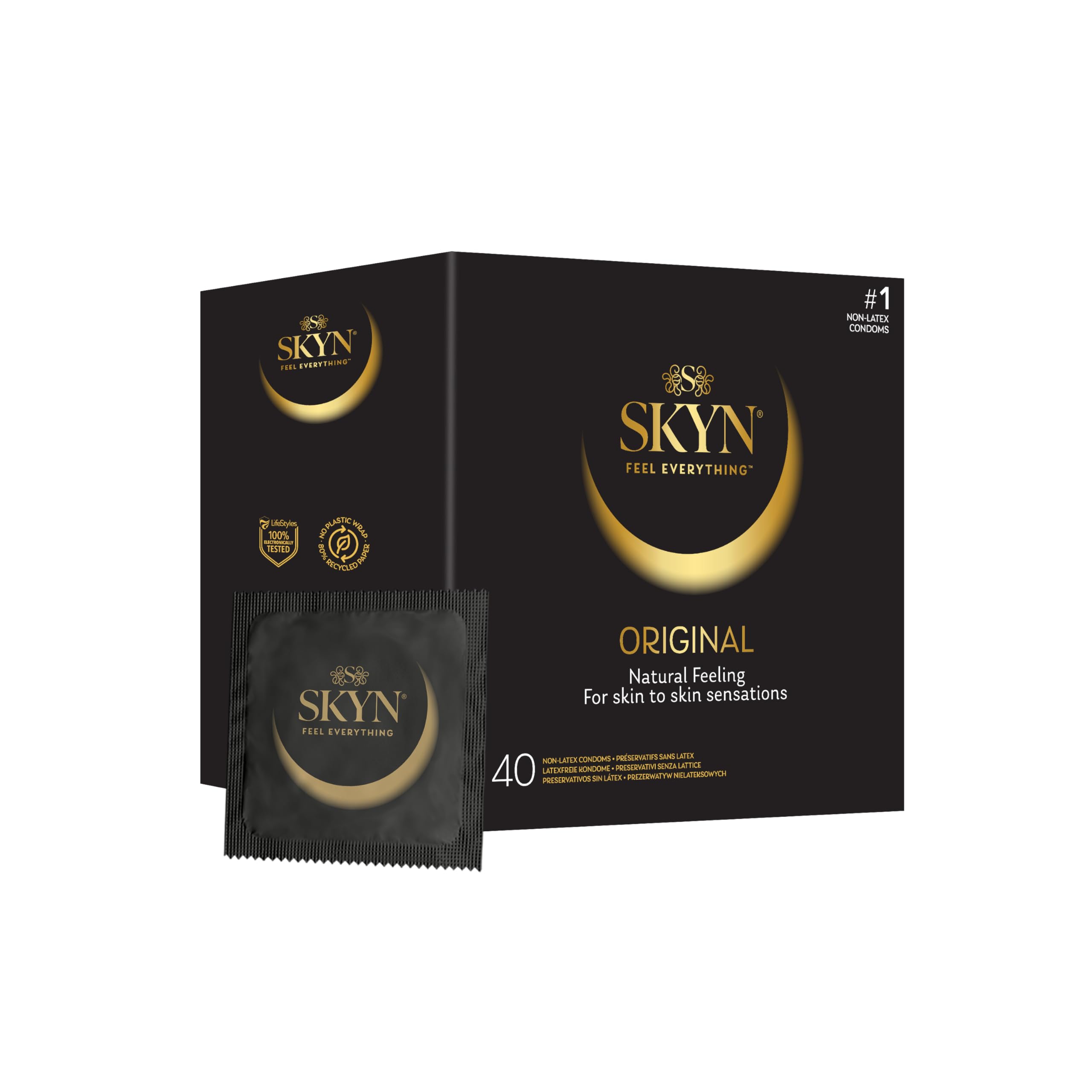 Skyn Original Condoms, 40 Pieces