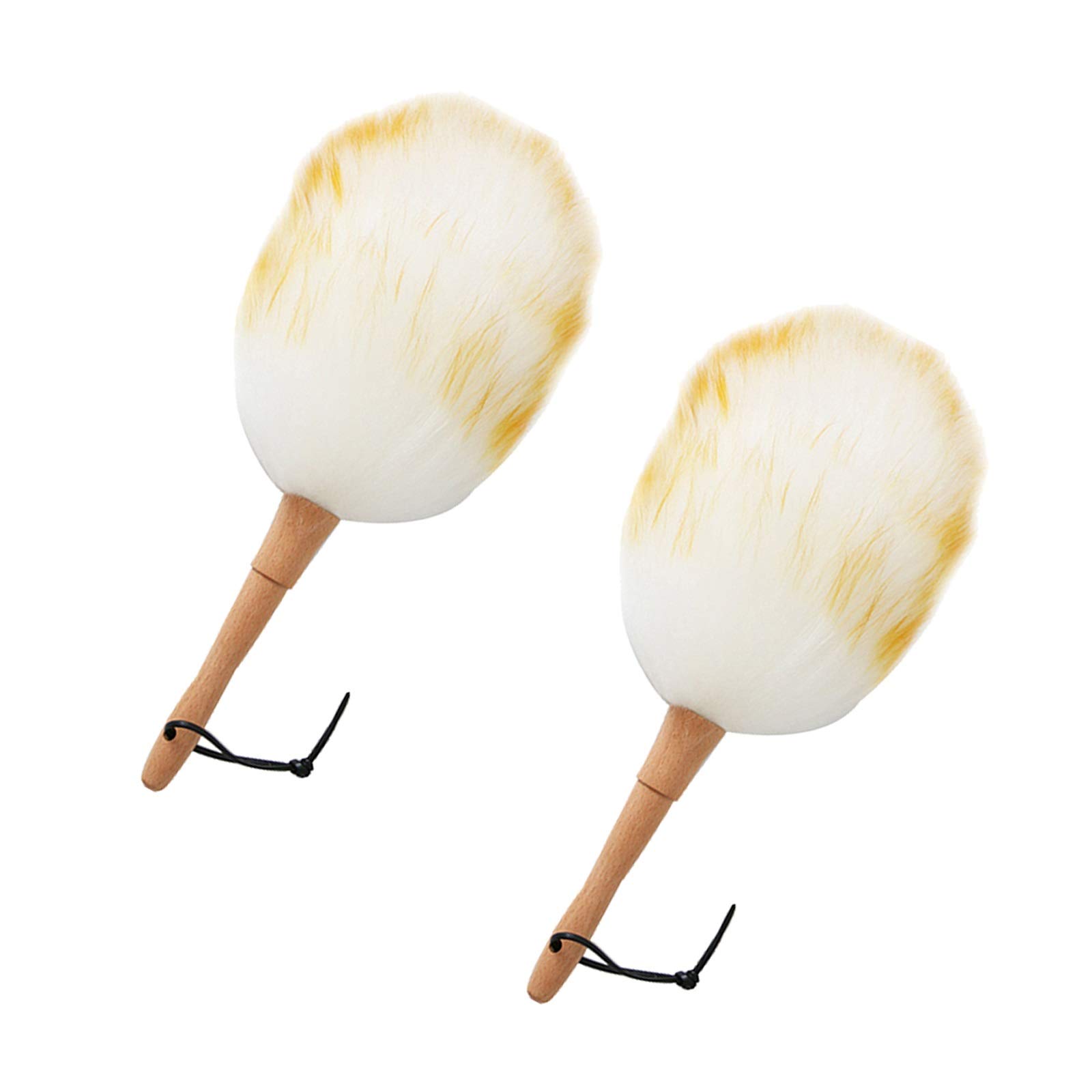 Feather Duster, Feather Duster,Dust Brush Lambswool,Multifunction Home Office Furniture Car Cleaning Tool