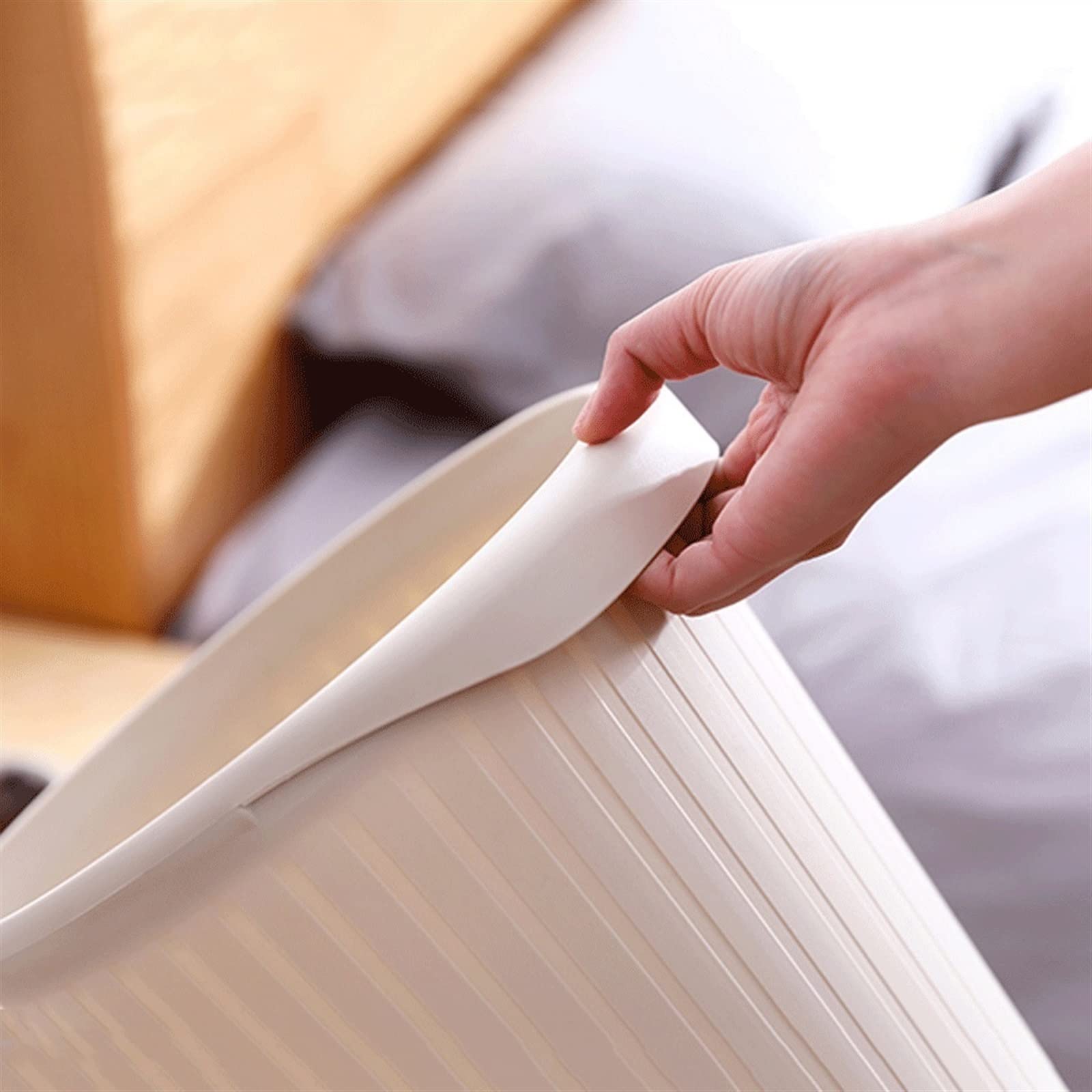 Cestino per rifiuti da Cucina, 10 Litri, per casa, Soggiorno, in plastica, per Cucina, Bagno, Ufficio, Senza Coperchio, Cestino per la Carta straccia.